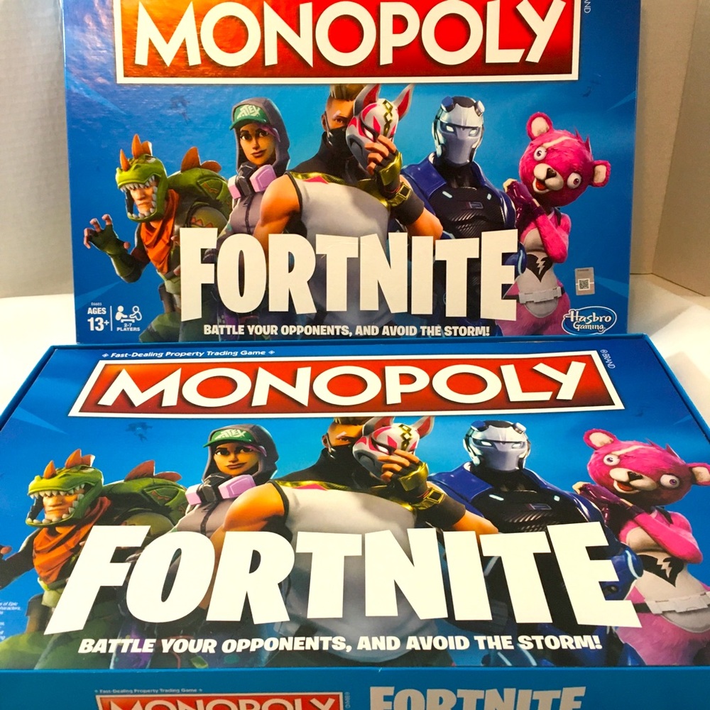 Fortnite monopoly game. Preowned excellent condition